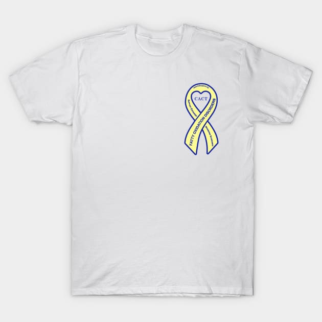 CACT FOD Awareness Ribbon T-Shirt by FOD Family Support Group